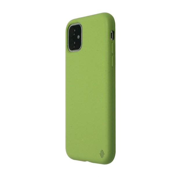iPhone 11/XR Uunique Green Apple Nutrisiti Eco Back Case