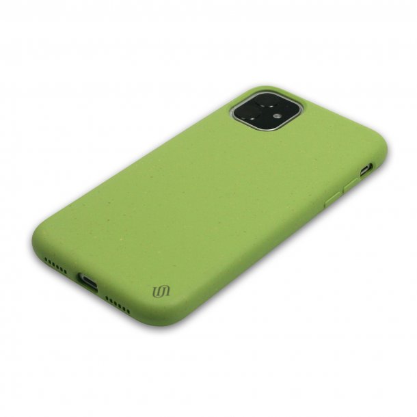 iPhone 11/XR Uunique Green Apple Nutrisiti Eco Back Case