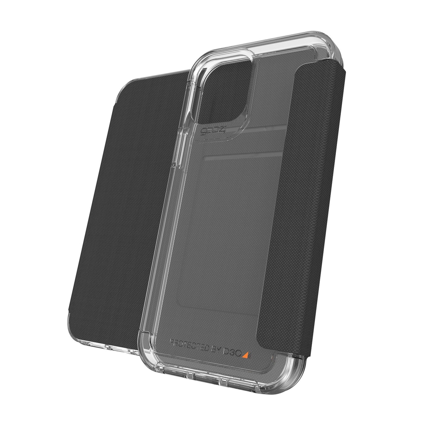 iPhone 12/12 Pro Gear4 D3O Clear Wembley Flip Case