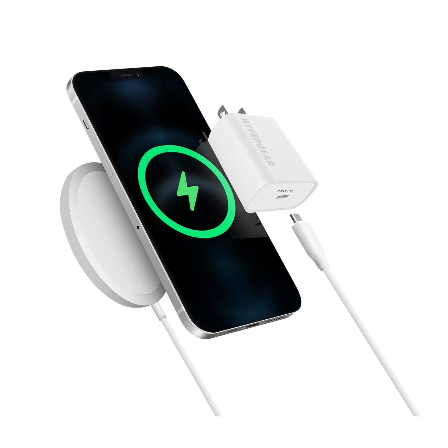 Hypergear 20W White USB-C PD Wall Charger Hub