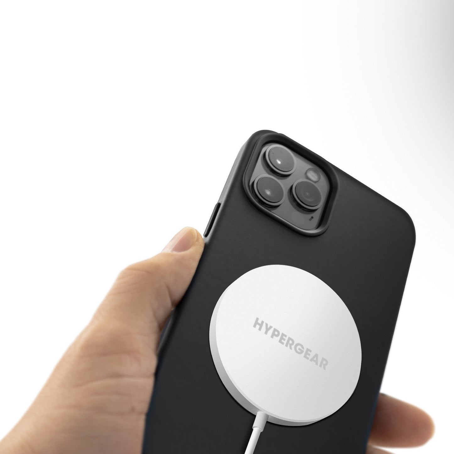 Hypergear 15W MagSafe Wireless Magnetic Charger w/ Connected USB-C PD Cable