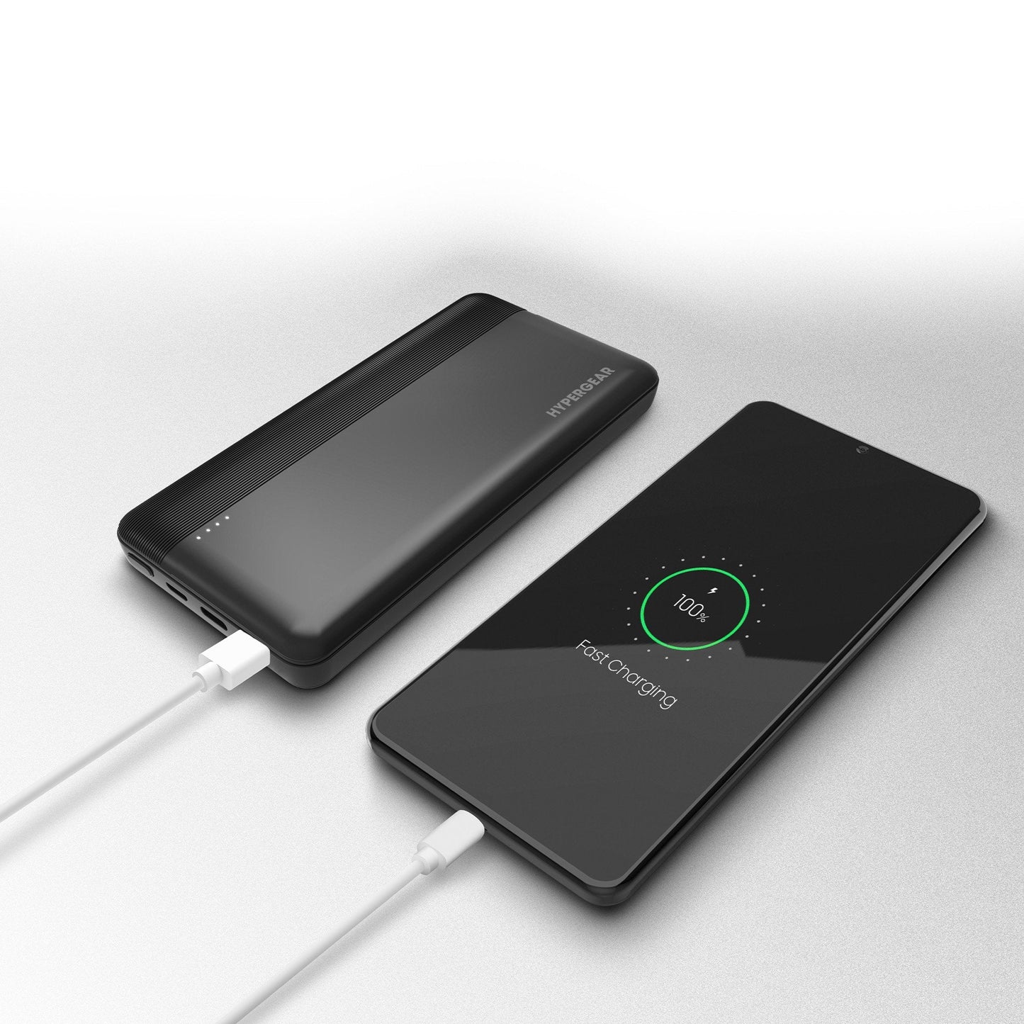 HyperGear 10000mAh 20W Single Port USB-C + 18W Single Port USB-A Portable Power Bank