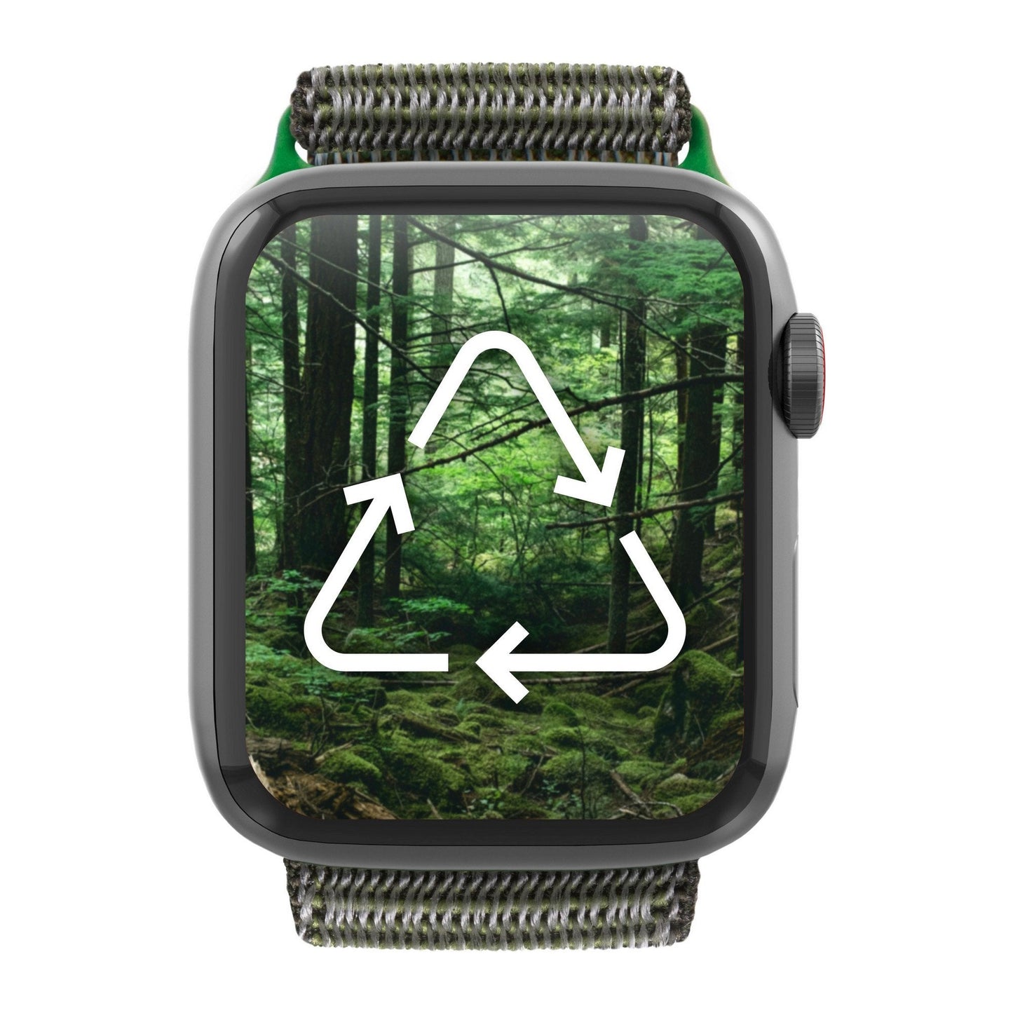 Apple Watch 42/44/45/46mm Gear4 Sport Band - Forest Green