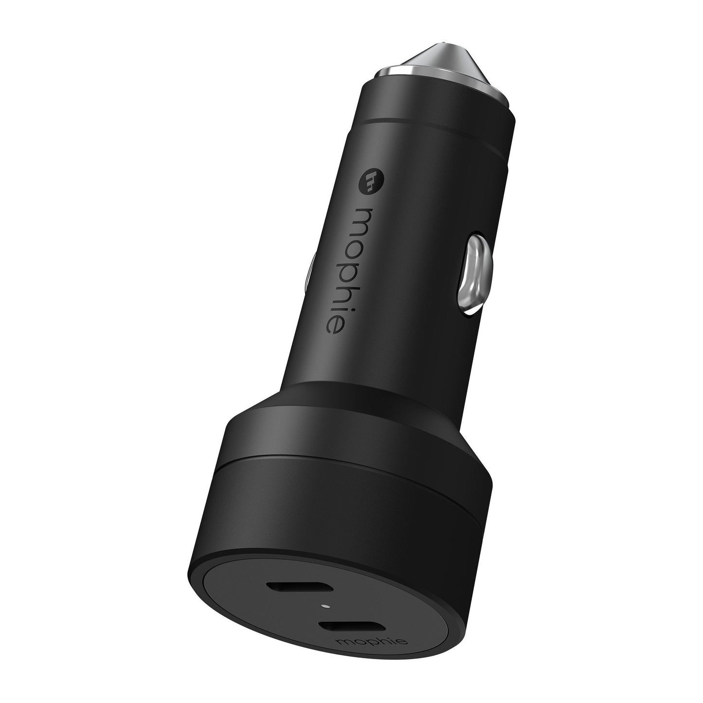 Mophie 60W Dual USB-C Car Charger - Black
