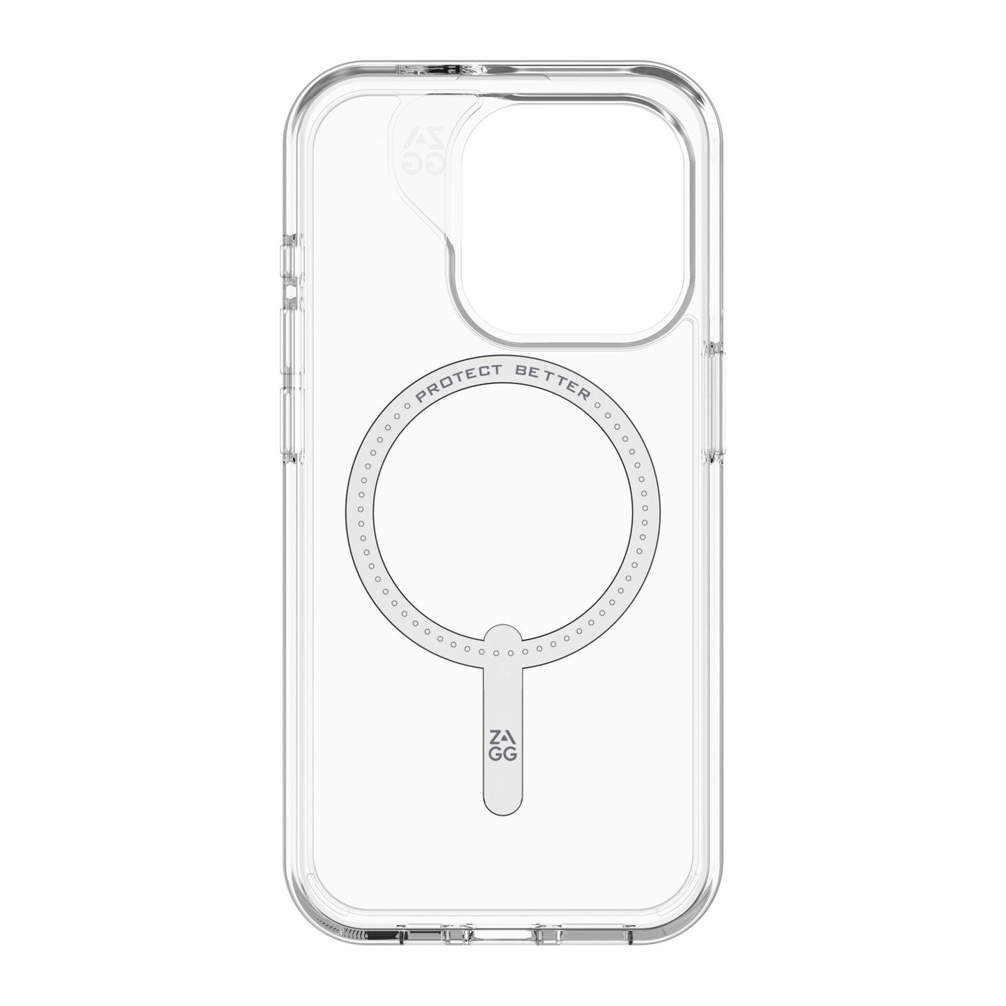 iPhone 15 Pro ZAGG/GEAR4 Graphene Crystal Palace Snap Case - Clear