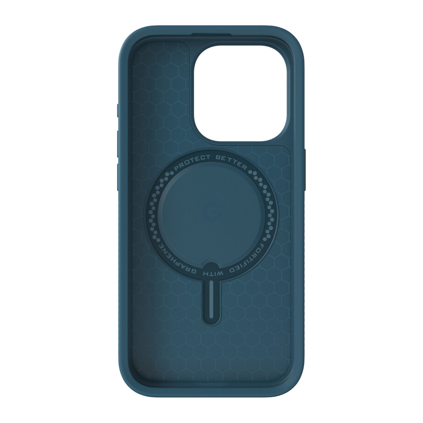 iPhone 15 Pro ZAGG/GEAR4 Graphene Everest Snap Kickstand Case - Marine