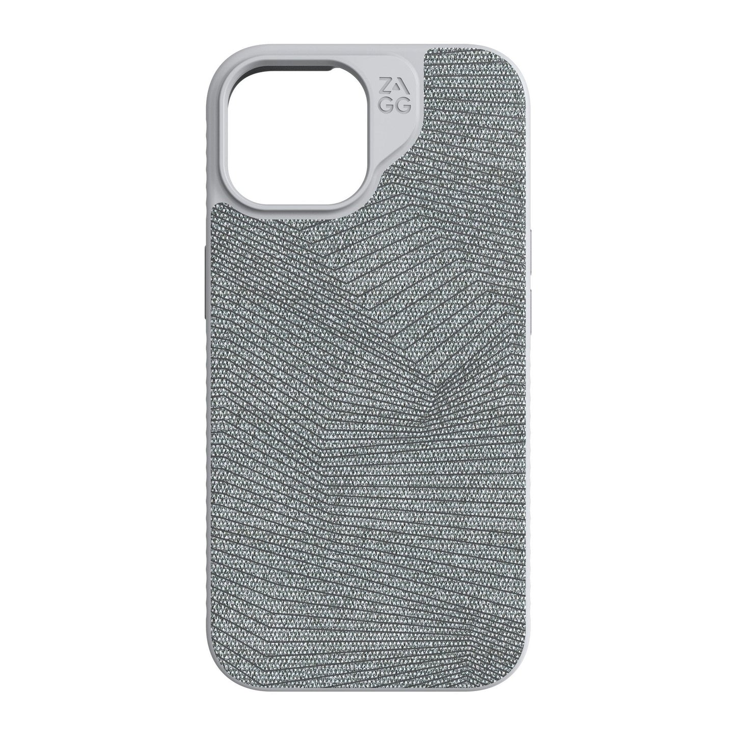 iPhone 15/14/13 ZAGG/GEAR4 Graphene London Snap Case - Grey Geo