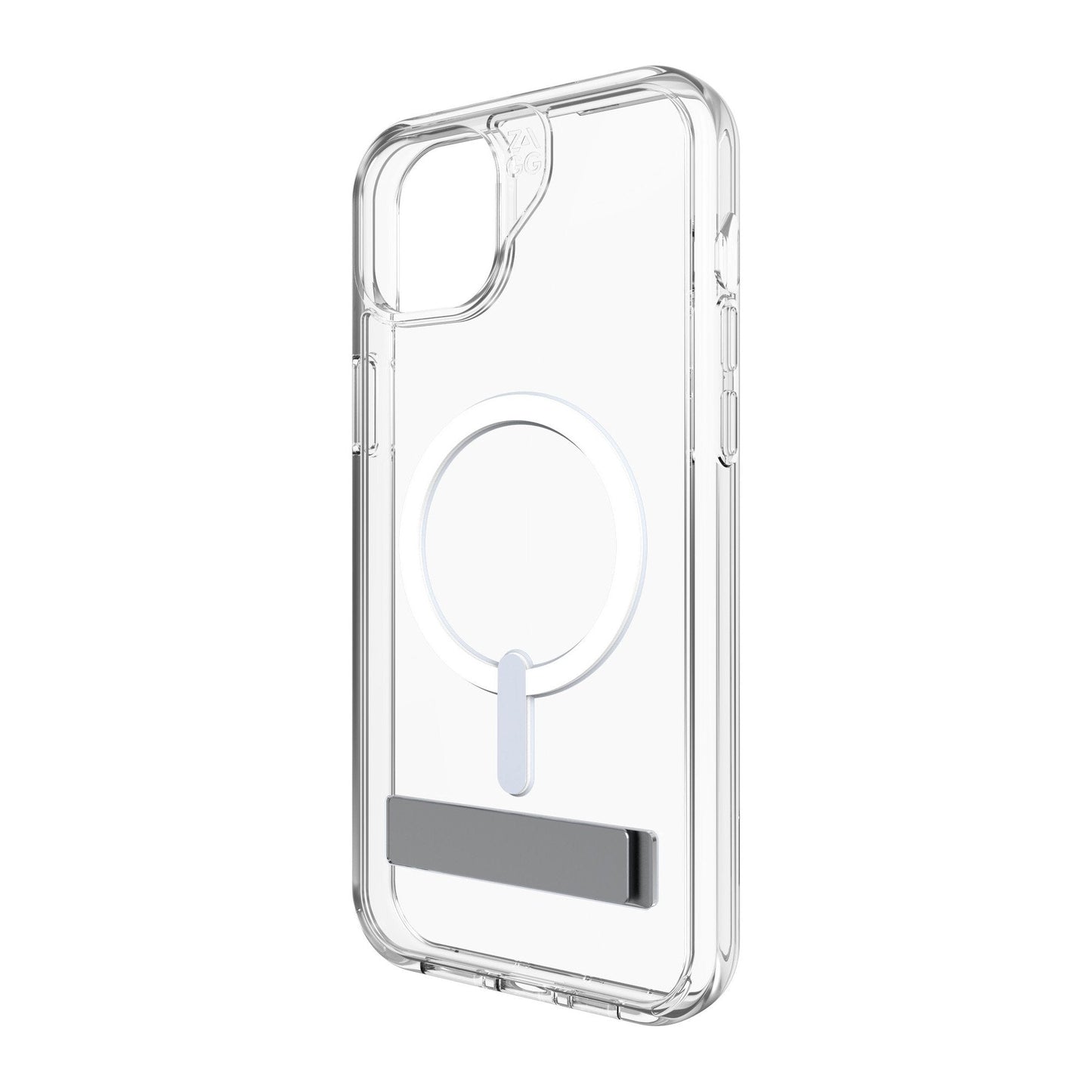 iPhone 15 Plus/14 Plus ZAGG/GEAR4 Graphene Crystal Palace Snap Kickstand Case - Clear