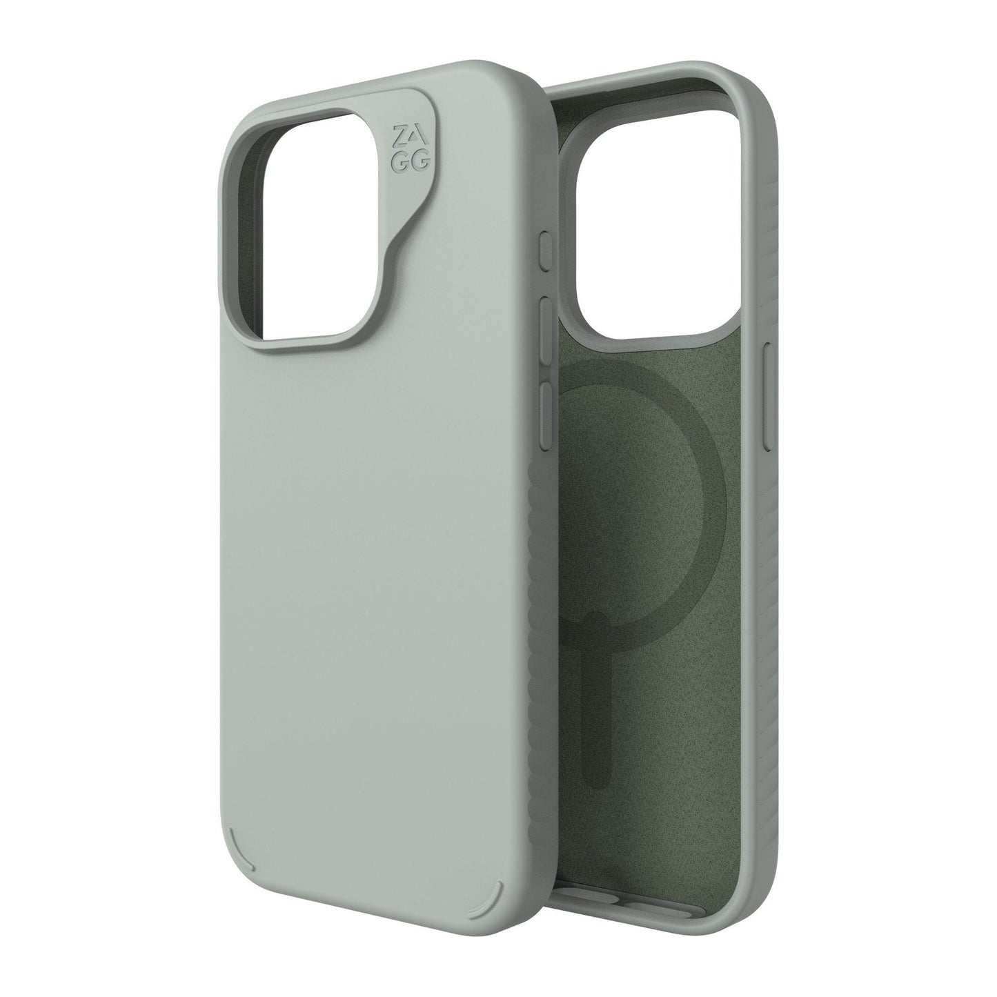 iPhone 15 Pro ZAGG/GEAR4 Graphene Manhattan Snap Case - Sage