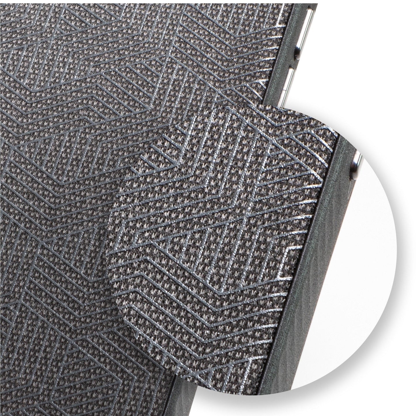 iPhone 15/14/13 ZAGG/GEAR4 Graphene London Snap Case - Grey Geo