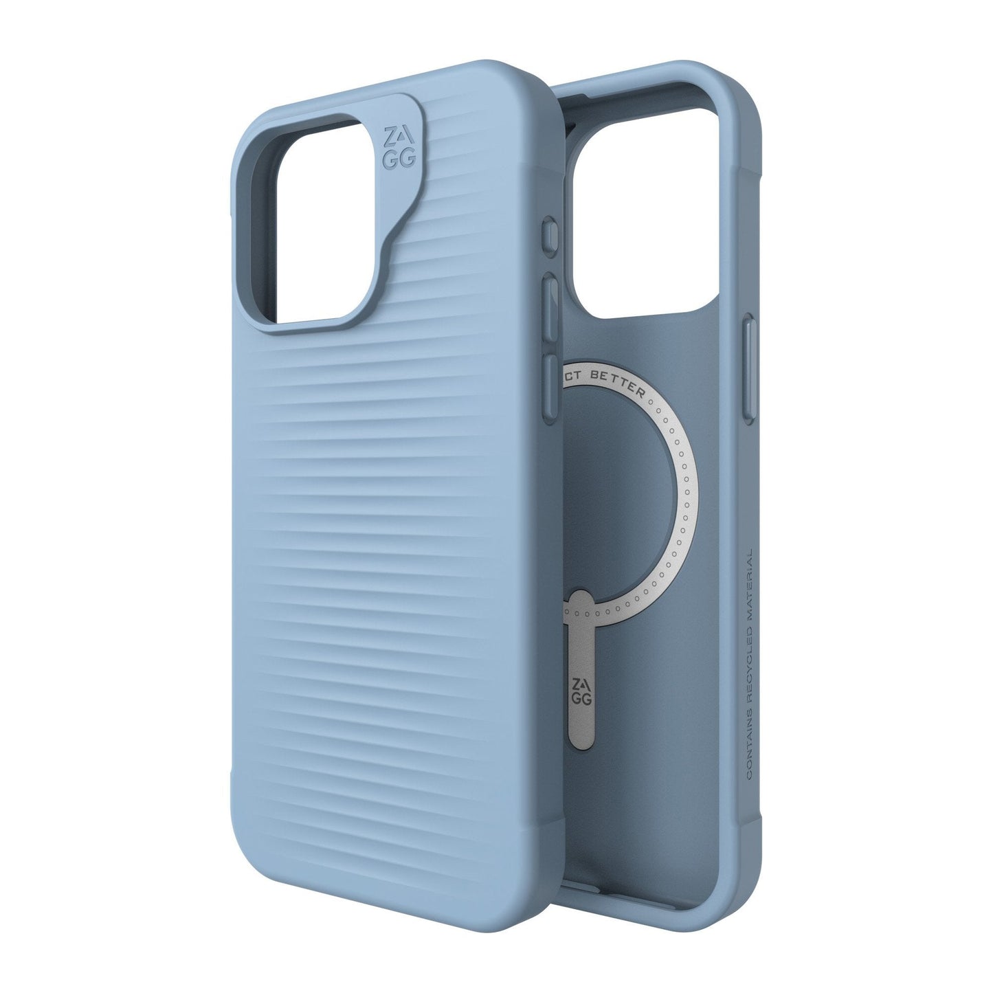 iPhone 15 Pro Max ZAGG/GEAR4 Graphene Luxe Snap Case - Blue