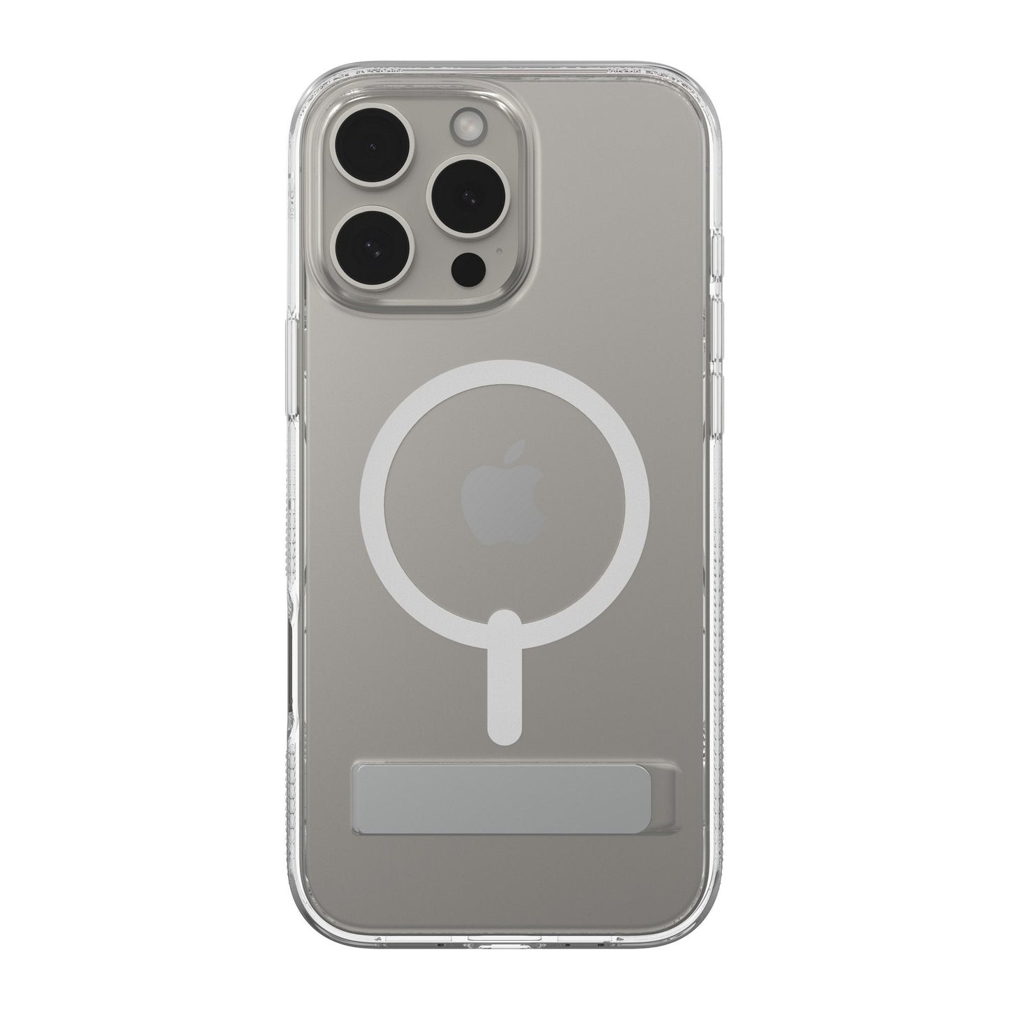 iPhone 16 Pro Max ZAGG Graphene Crystal Palace Snap Kickstand Case - Clear