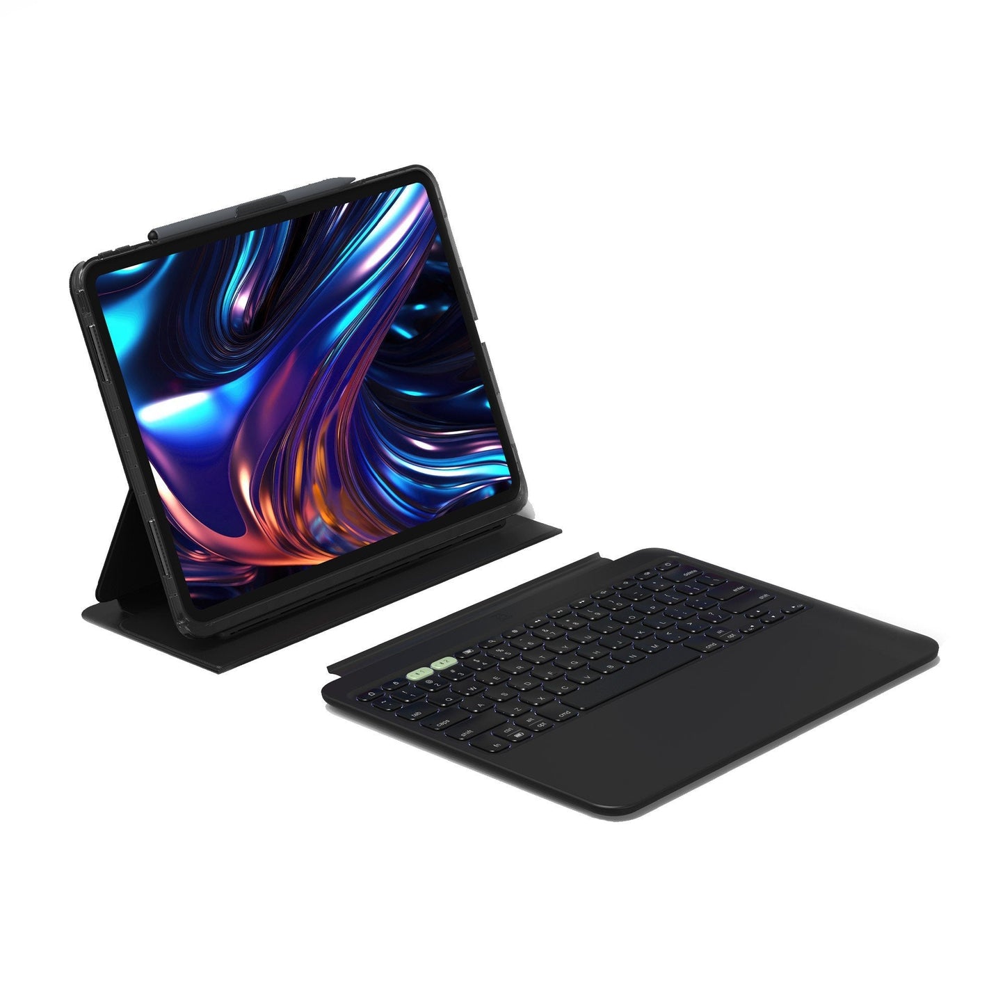 iPad Pro 13-in M4 ZAGG Pro Keys 2 Keyboard - Black