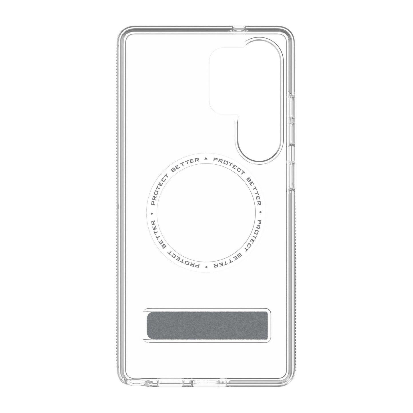 Samsung Galaxy S25 Ultra ZAGG Graphene Crystal Palace Snap Kickstand Case - Clear
