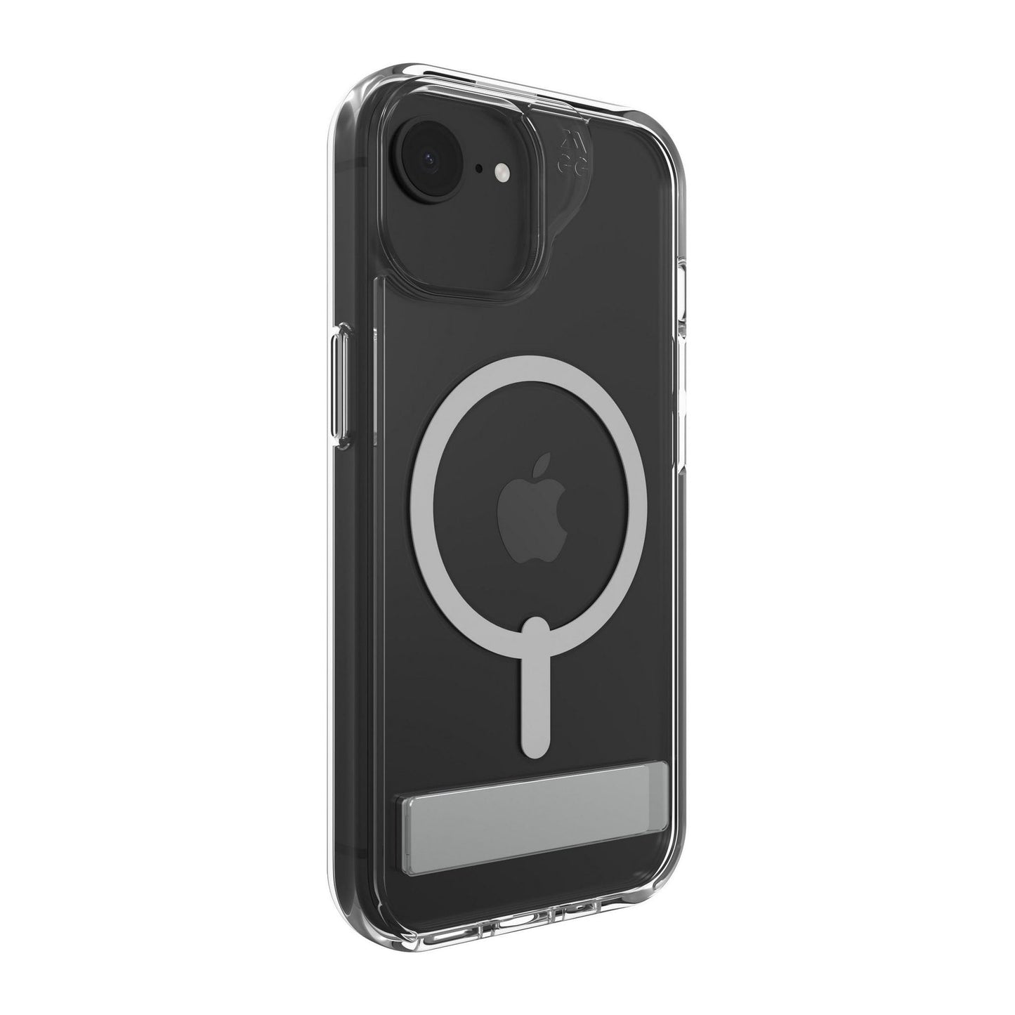 iPhone 16e/15/14/13 ZAGG Graphene Crystal Palace Snap Kickstand Case - Clear