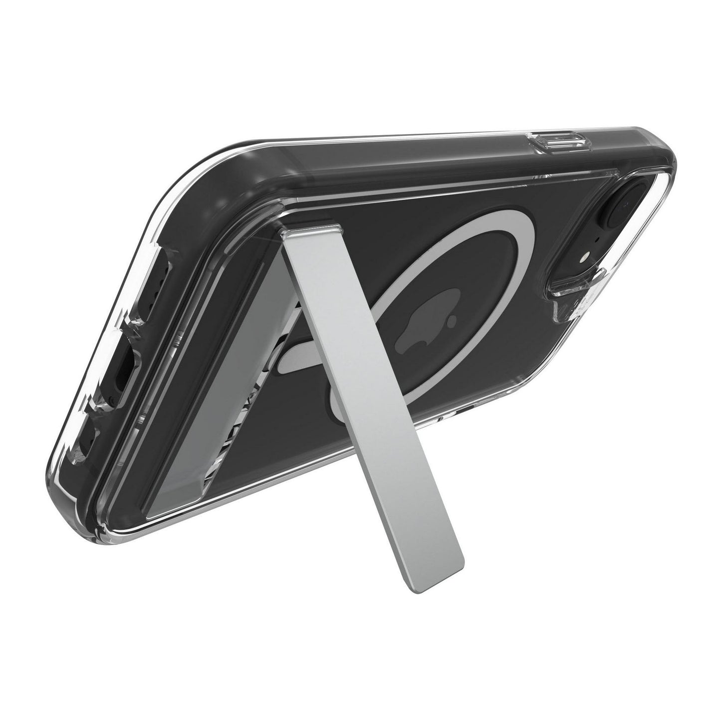 iPhone 16e/15/14/13 ZAGG Graphene Crystal Palace Snap Kickstand Case - Clear