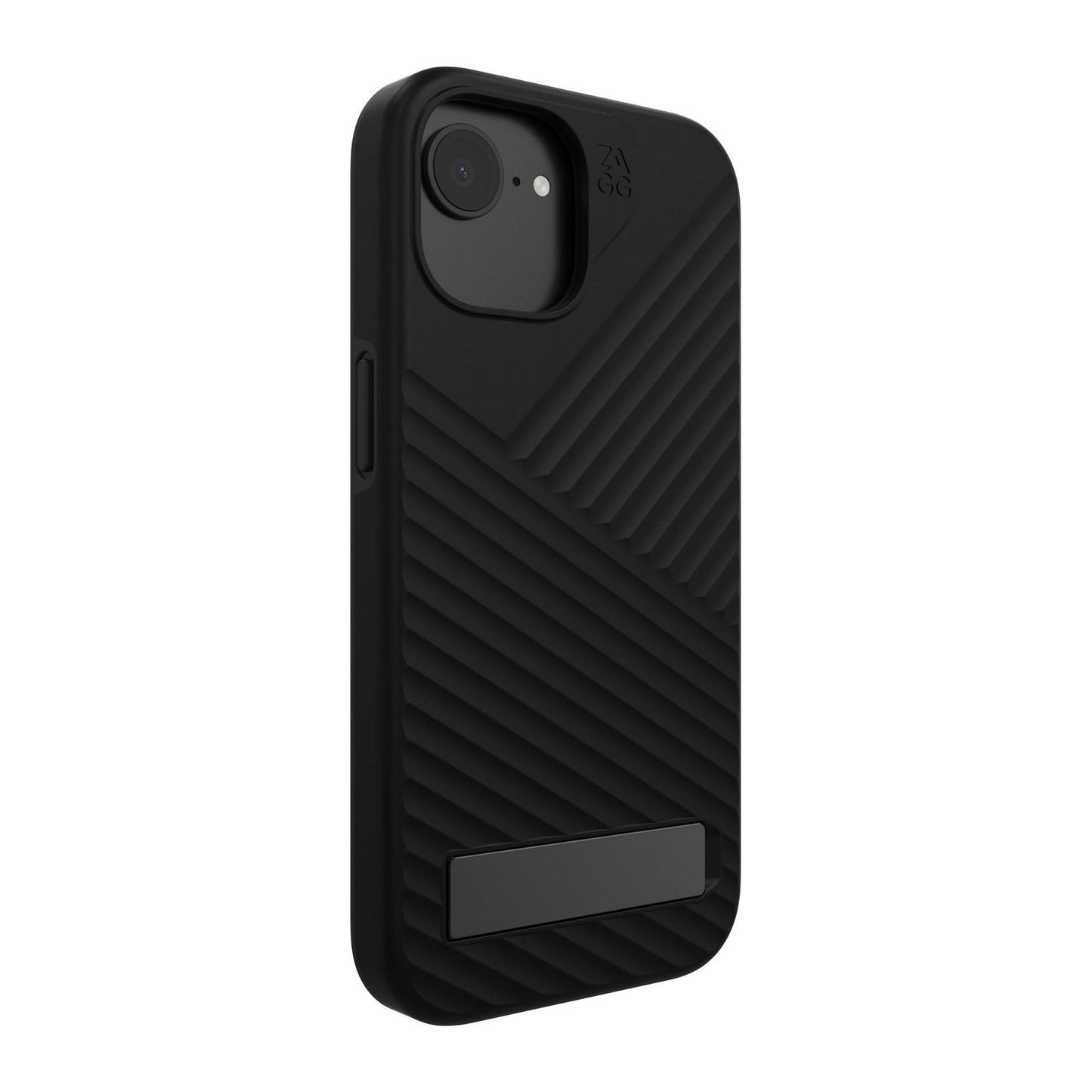 iPhone 16e/15/14/13 ZAGG Graphene Denali Snap Kickstand Case - Black