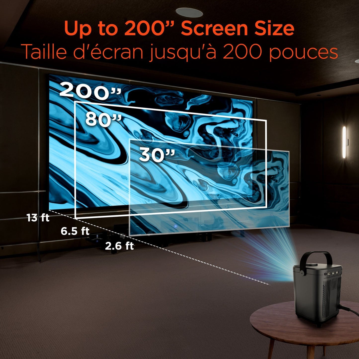 HyperGear CineMini Portable Mini Projector w/ Android OS