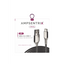 3 ft USB Type C To USB Type A Cable (AmpSentrix) (Infinity) (Silver)