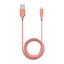 3 ft Non-MFI USB Type A To Lightning Cable (AmpSentrix) (Infinity) (Pink)