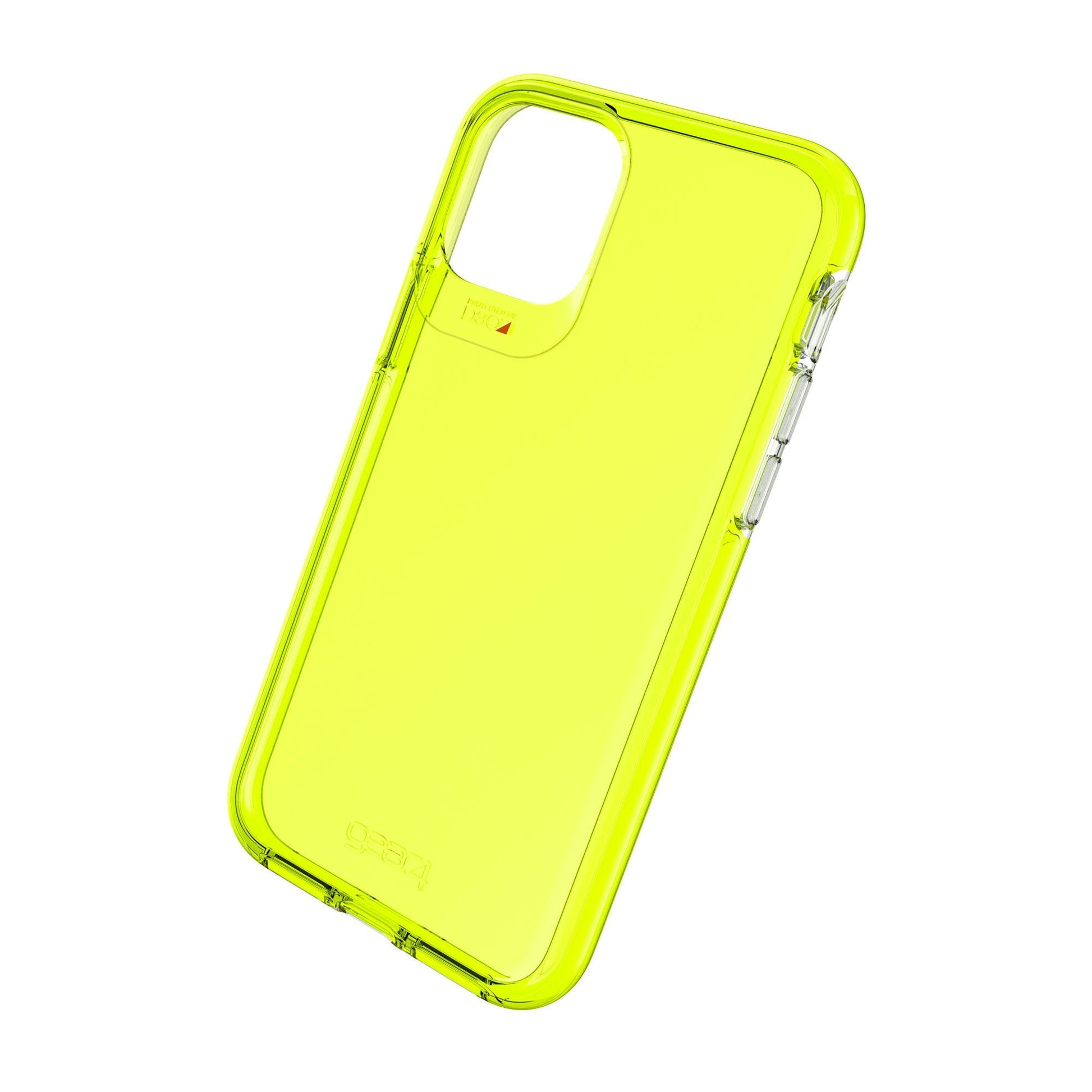 iPhone 11 Pro Gear4 D3O Yellow Crystal Palace Neon Case