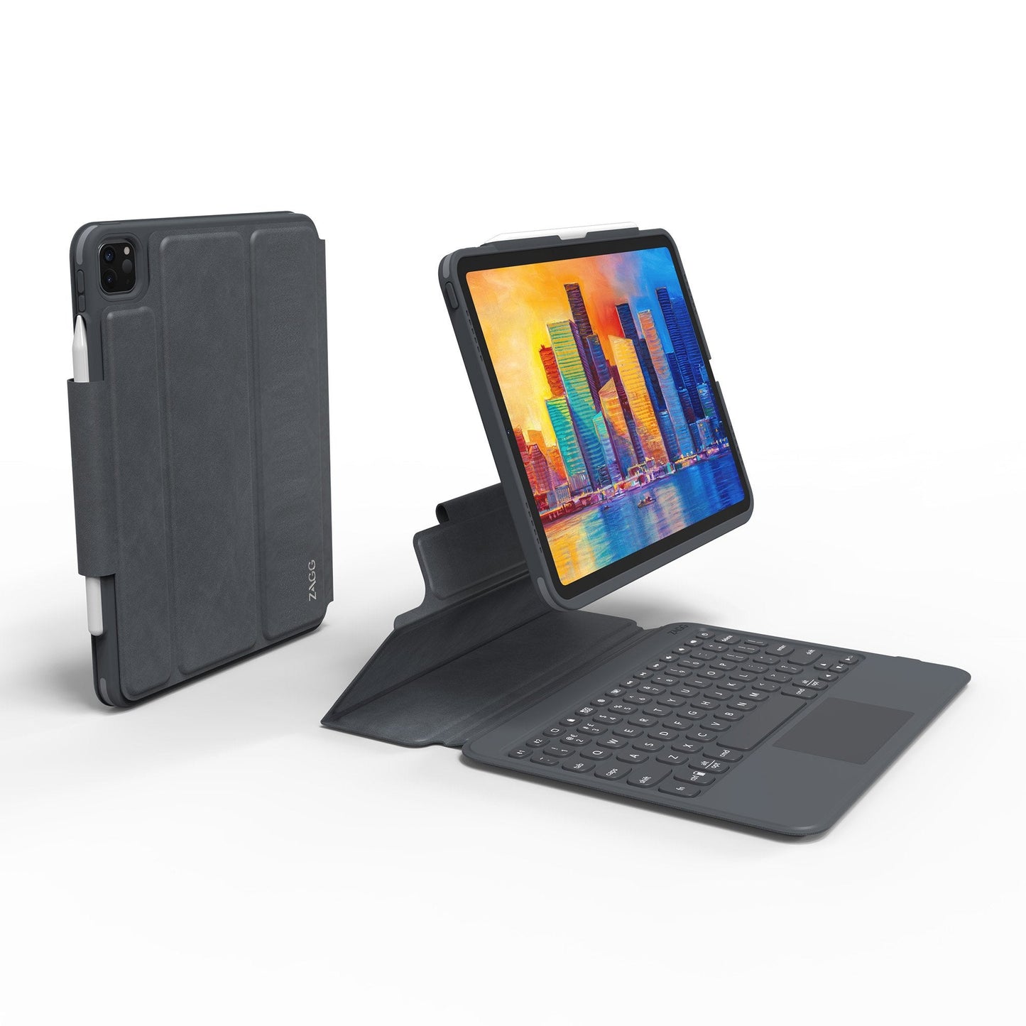 iPad Pro 11 (2018-2022) ZAGG Black/Grey Pro Keys Keyboard