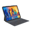 iPad Air 13-in M3/M2/Pro 12.9 6th Gen ZAGG Charcoal Pro Keys Keyboard