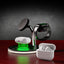HyperGear 26W MaxCharge 3-in-1 Wireless Charging Stand Compatible with MagSafe - Black