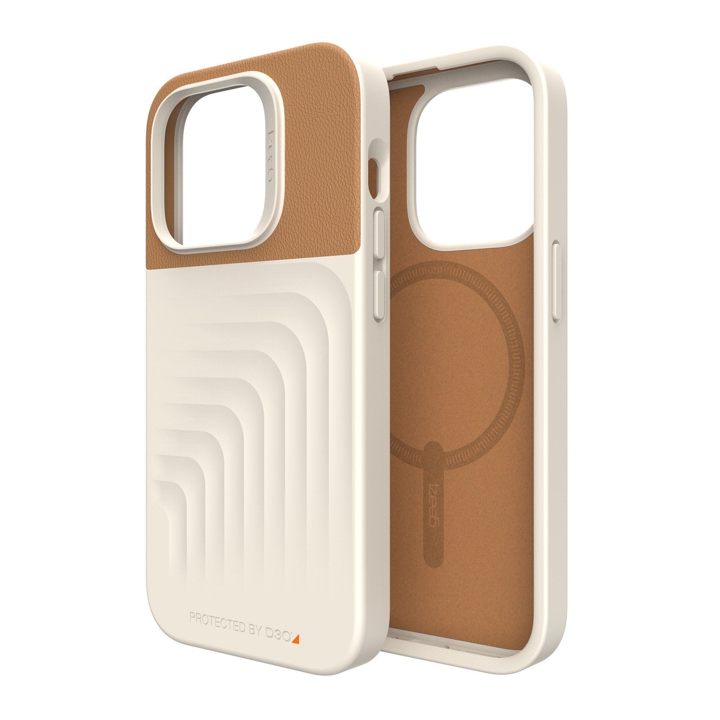iPhone 14 Pro Gear4 D3O Brooklyn Snap Case - Sand