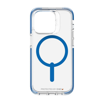 iPhone 14 Pro Gear4 D3O Santa Cruz Snap Case - Blue