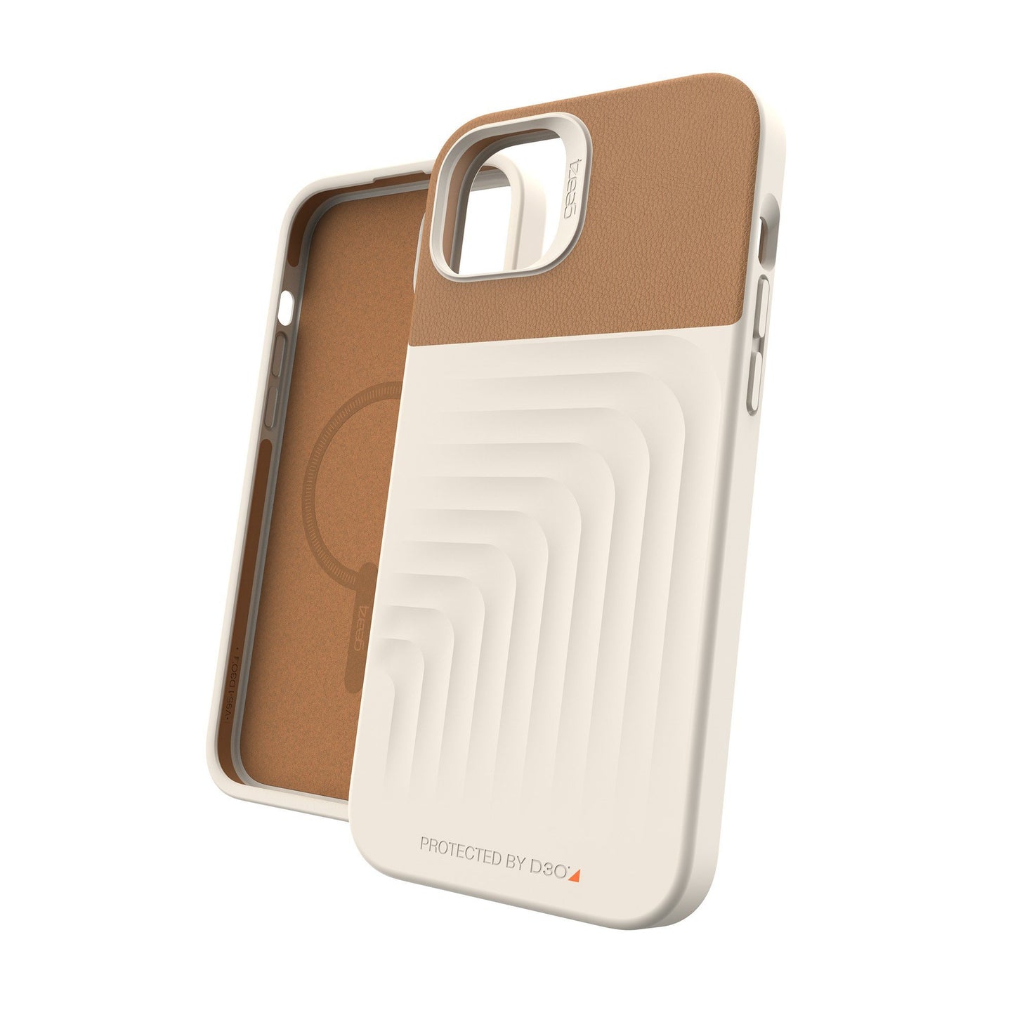 iPhone 15 Plus/14 Plus Gear4 D3O Brooklyn Snap Case - Sand