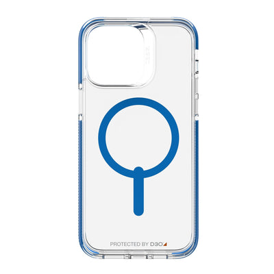 iPhone 14 Pro Max Gear4 D3O Santa Cruz Snap Case - Blue