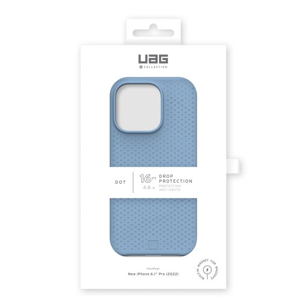 iPhone 14 Pro UAG Dot MagSafe Case - Cerulean