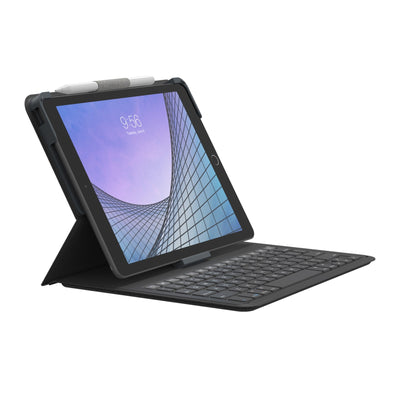 iPad A16/iPad 10th Gen ZAGG Messenger Folio2 Case - Charcoal