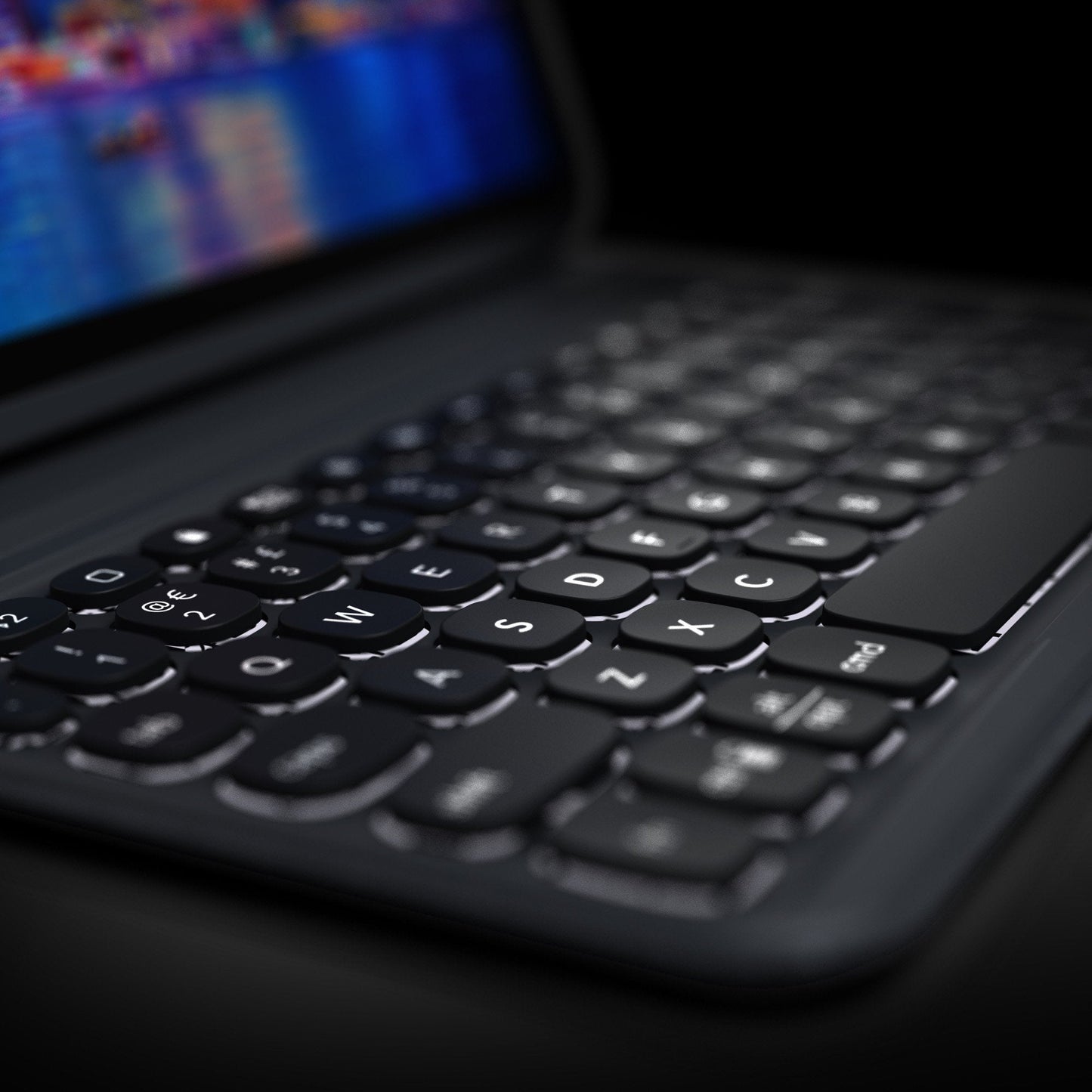 iPad A16/iPad 10th Gen ZAGG Pro Keys Keyboard - Charcoal