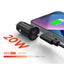 HyperGear mini 20W USB-C PD + 18W USB Fast Car Charger - Black