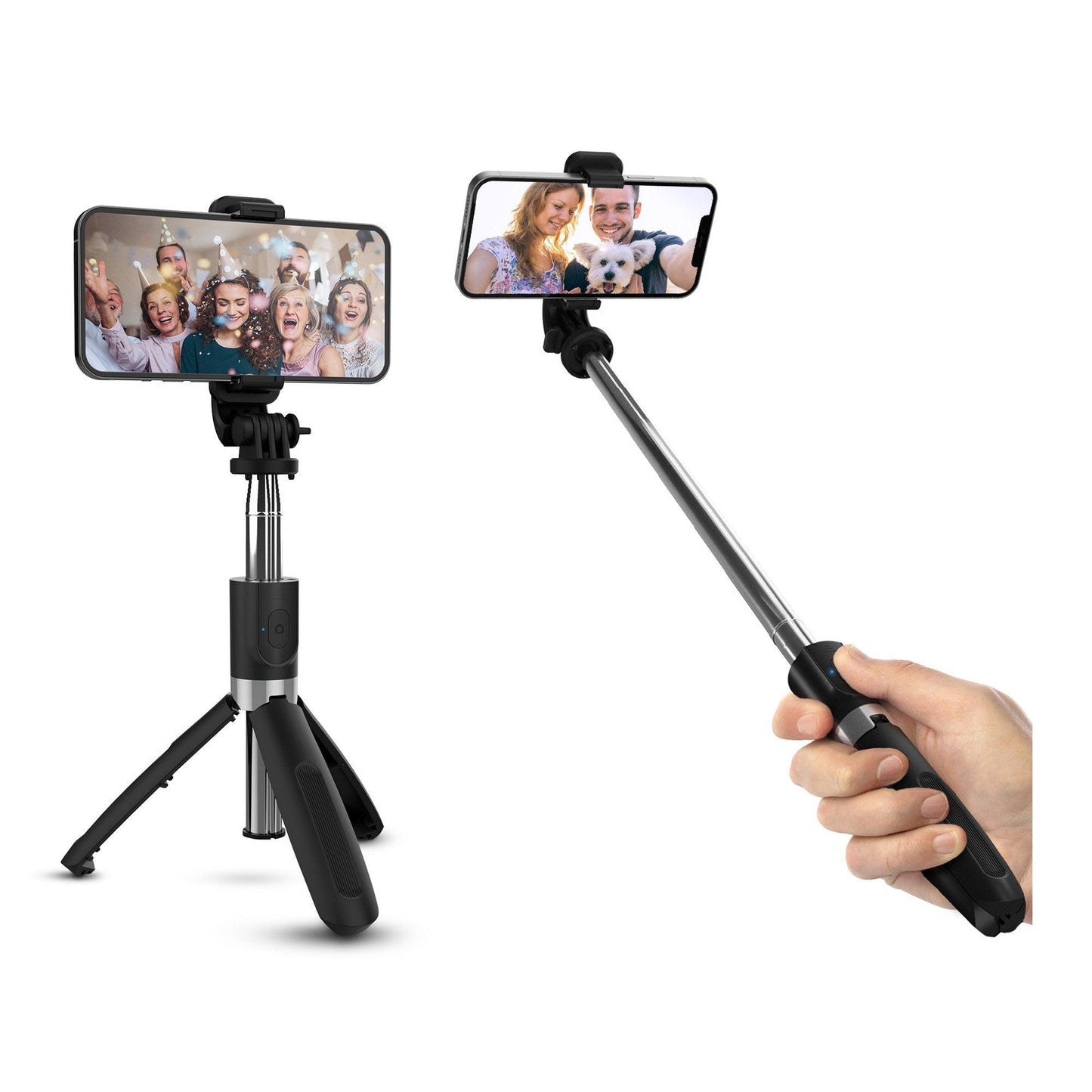 HyperGear Selfie Stick + Tripod - Black