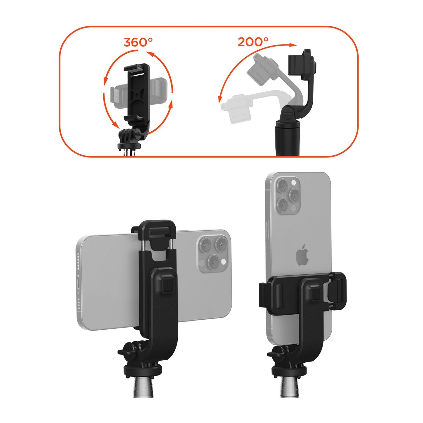 HyperGear Selfie Stick + Tripod - Black