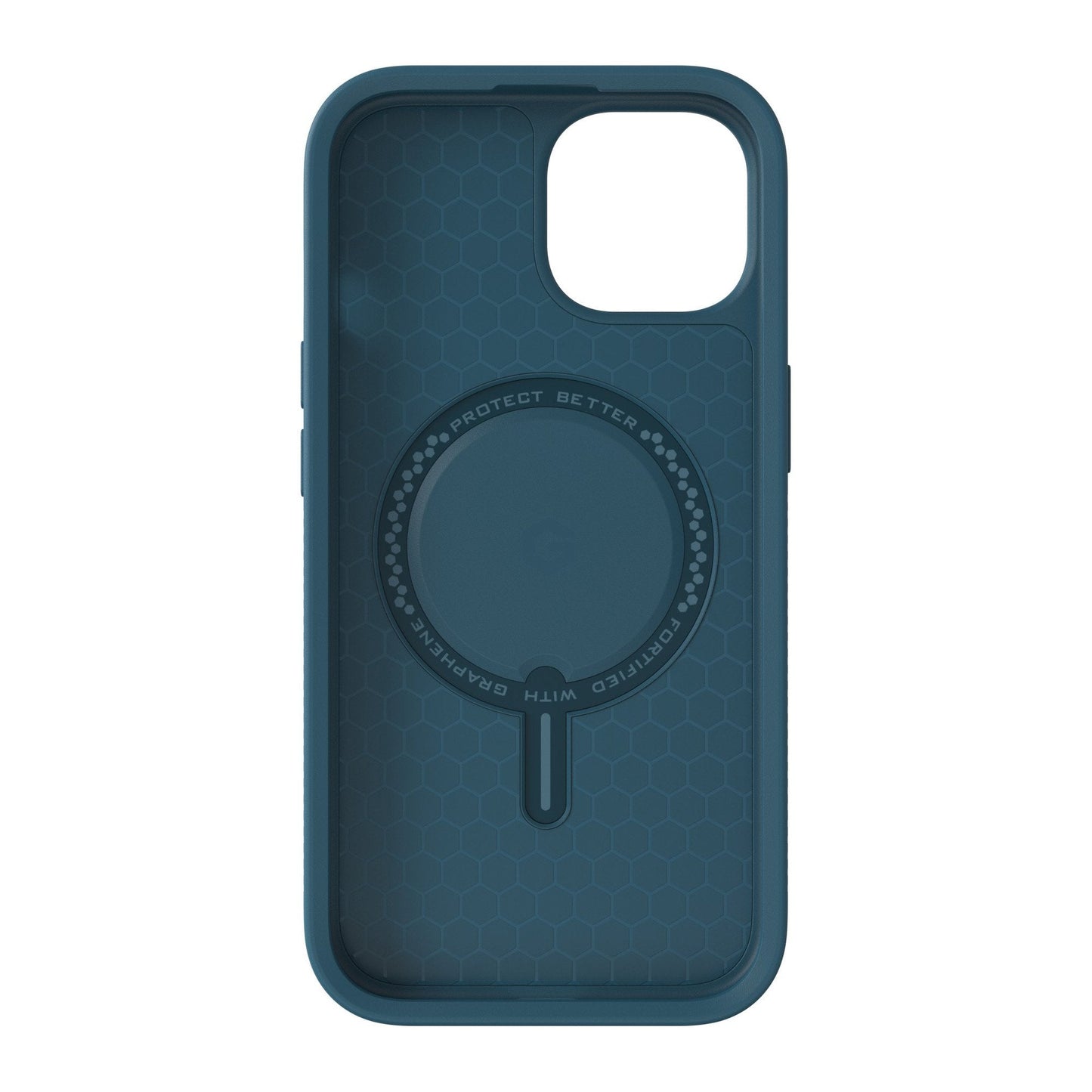 iPhone 15/14/13 ZAGG/GEAR4 Graphene Everest Snap Kickstand Case - Marine