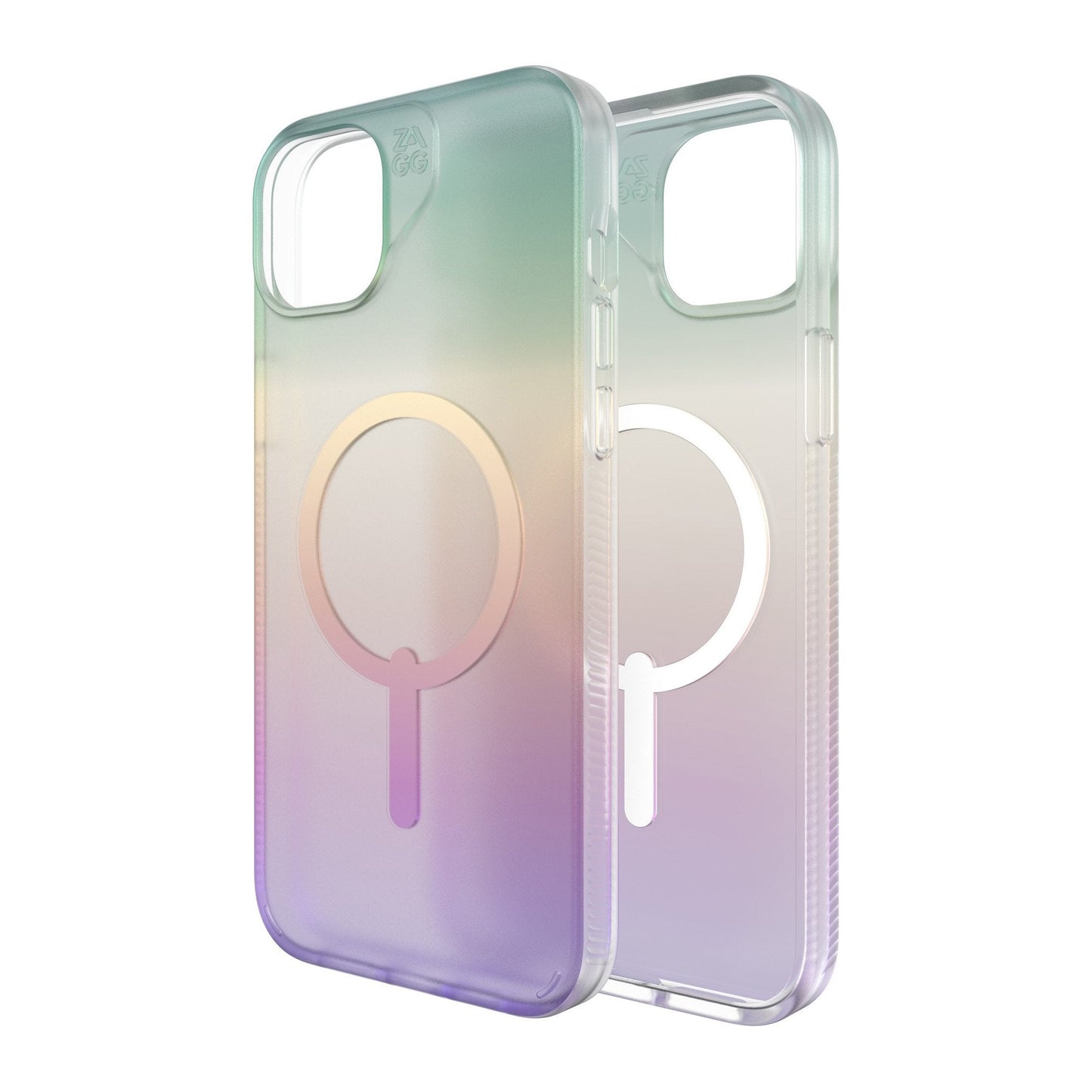 iPhone 15 Plus/14 Plus ZAGG/GEAR4 Graphene Milan Snap Case - Iridescent