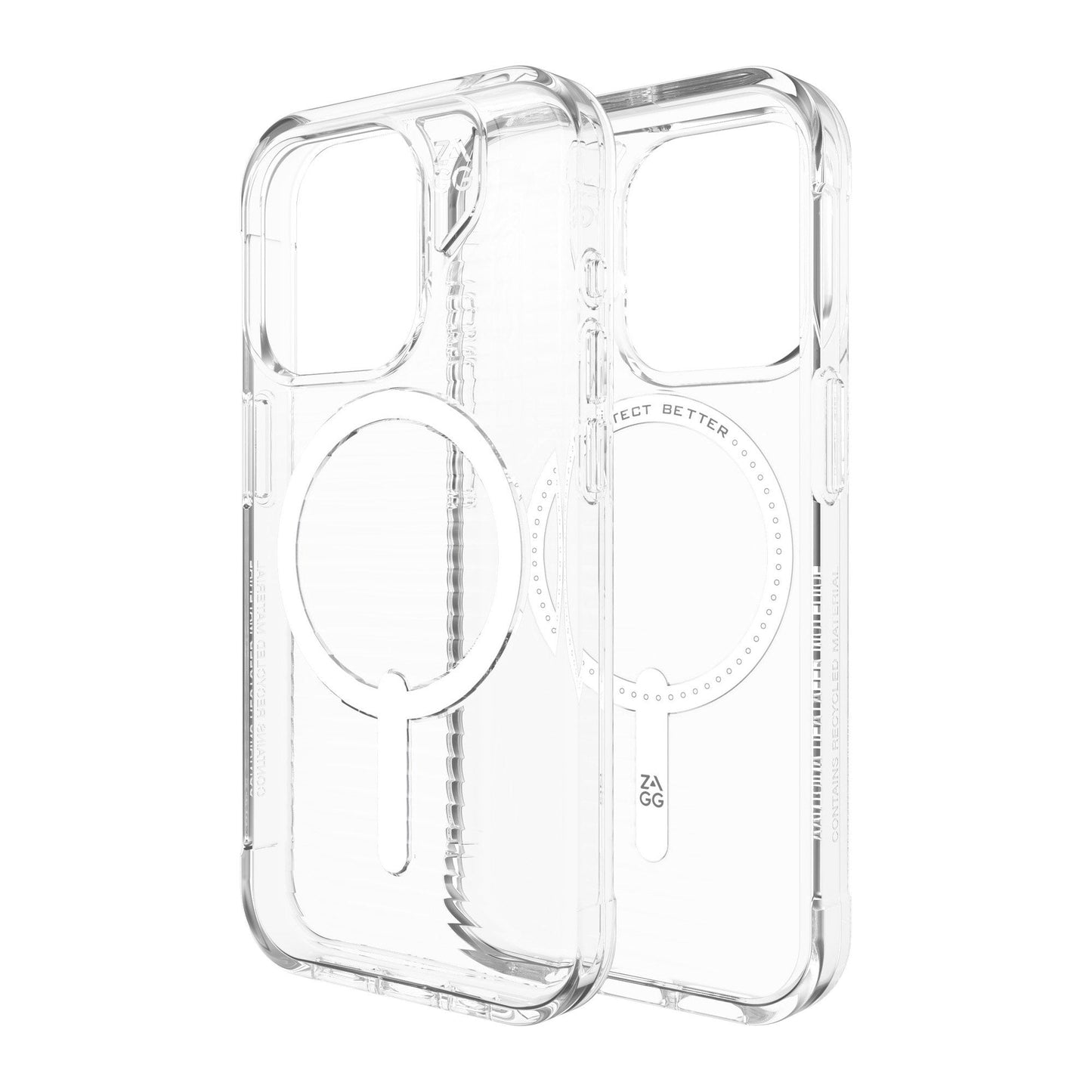 iPhone 15 Pro ZAGG/GEAR4 Graphene Luxe Snap Case - Clear
