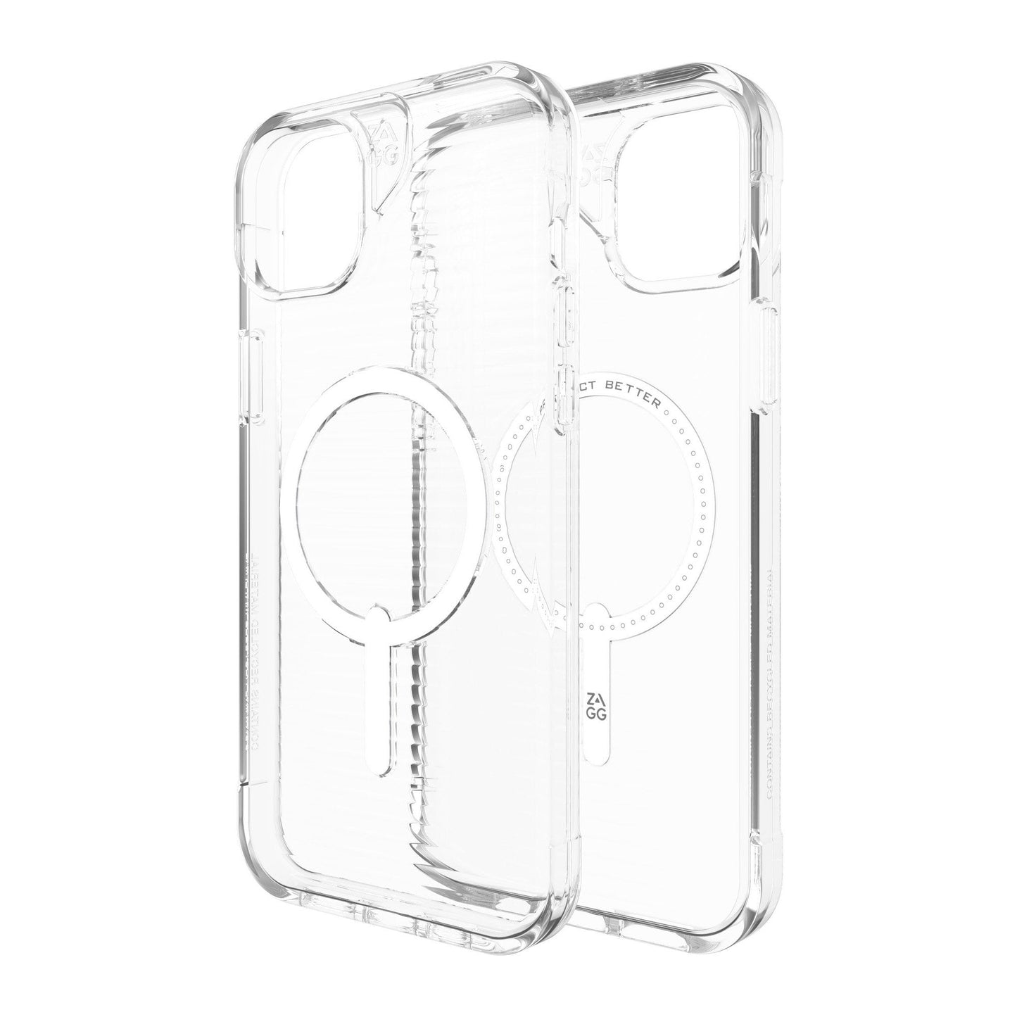 iPhone 15 Plus/14 Plus ZAGG/GEAR4 Graphene Luxe Snap Case - Clear