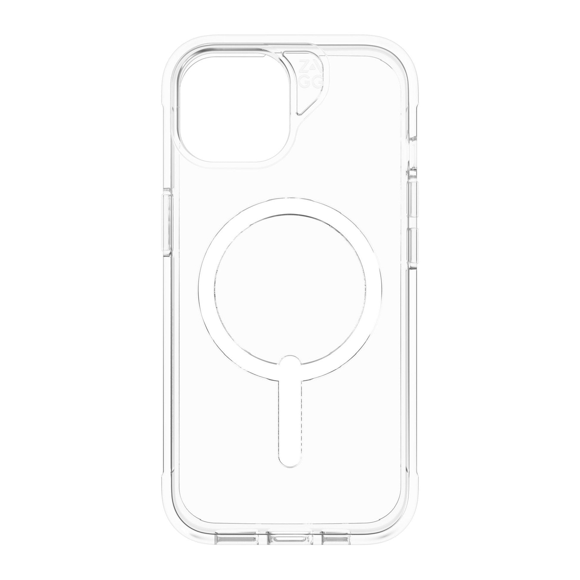 iPhone 15/14/13 ZAGG/GEAR4 Graphene Luxe Snap Case - Clear