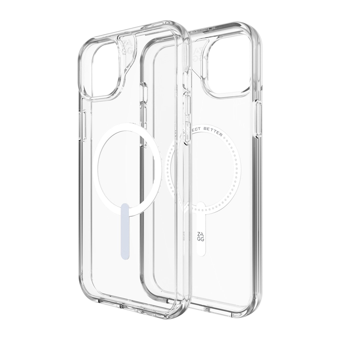 iPhone 15 Plus/14 Plus ZAGG/GEAR4 Graphene Crystal Palace Snap Case - Clear