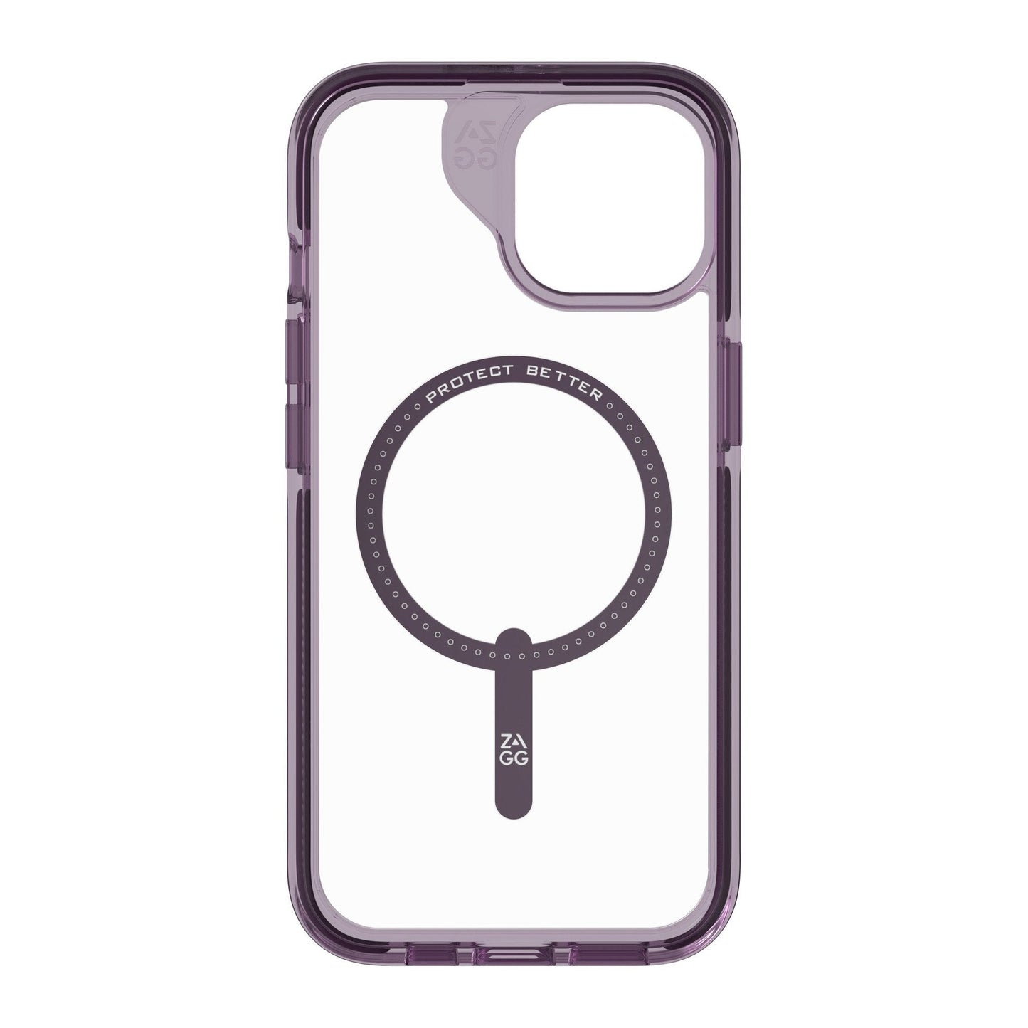 iPhone 15/14/13 ZAGG/GEAR4 Graphene Santa Cruz Snap Case - Purple
