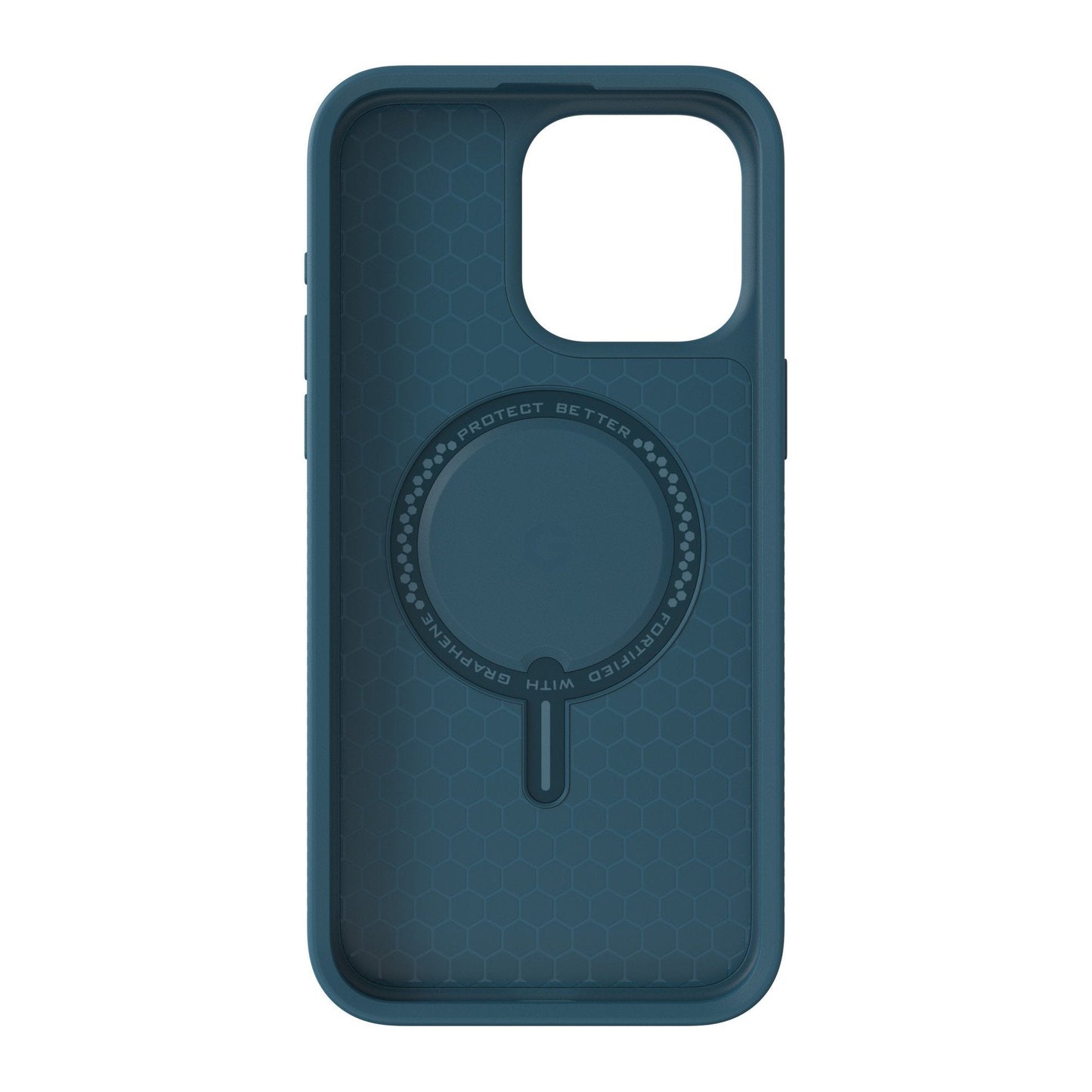 iPhone 15 Pro Max ZAGG/GEAR4 Graphene Everest Snap Kickstand Case - Marine