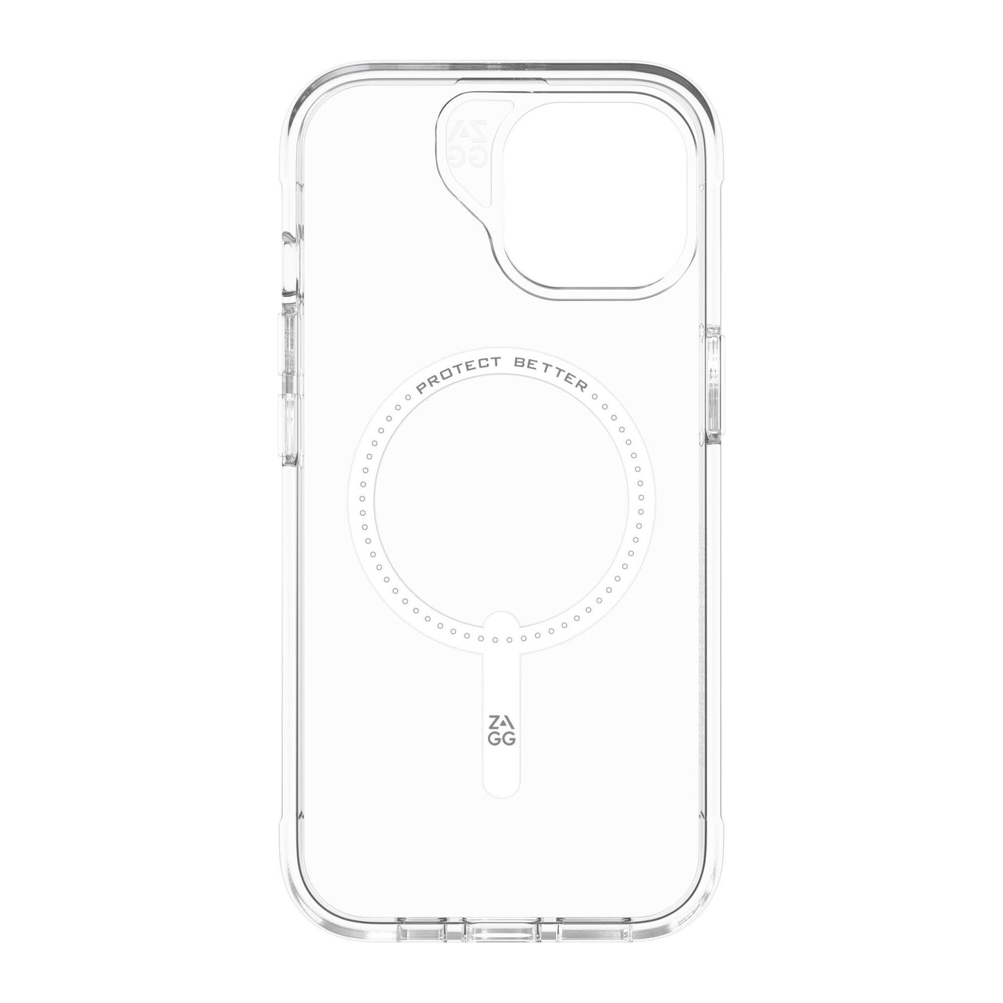 iPhone 15/14/13 ZAGG/GEAR4 Graphene Luxe Snap Case - Clear