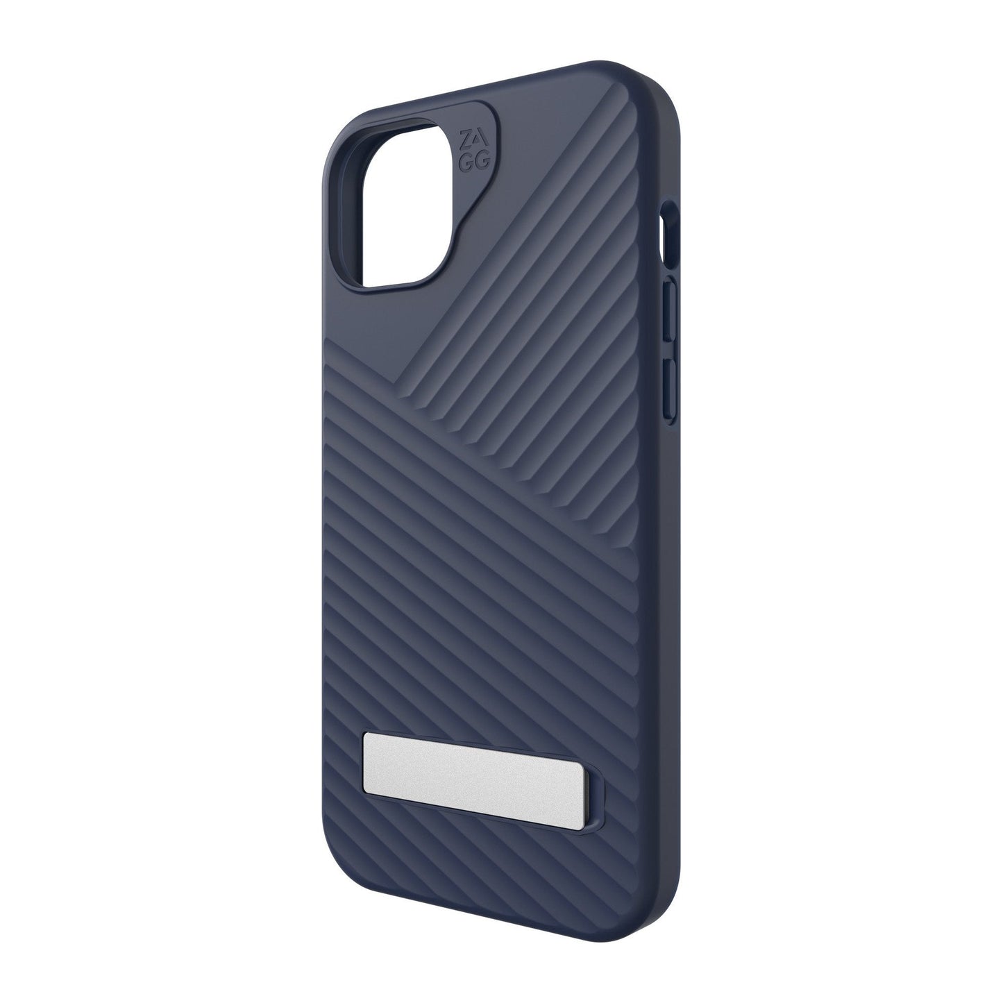 iPhone 15 Plus/14 Plus ZAGG/GEAR4 Graphene Denali Snap Kickstand Case - Navy