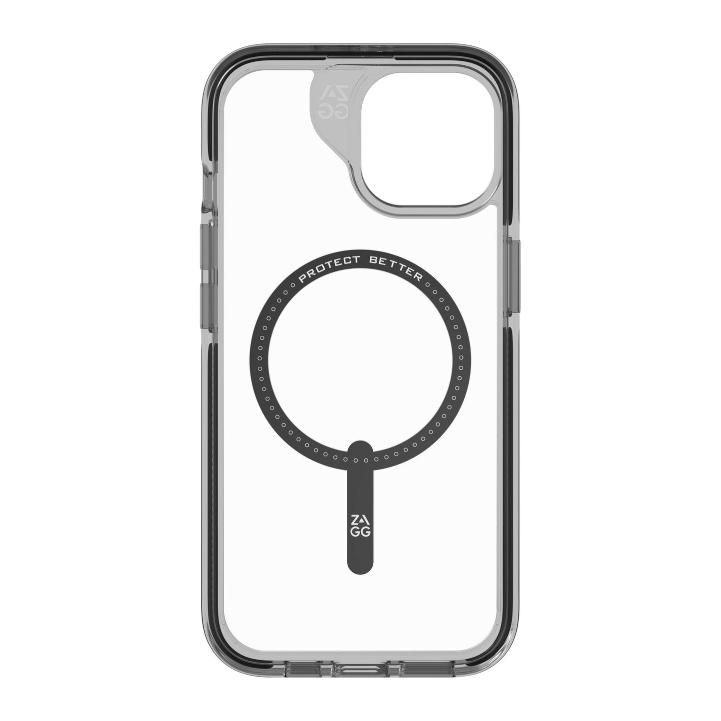 iPhone 15/14/13 ZAGG/GEAR4 Graphene Santa Cruz Snap Case - Black