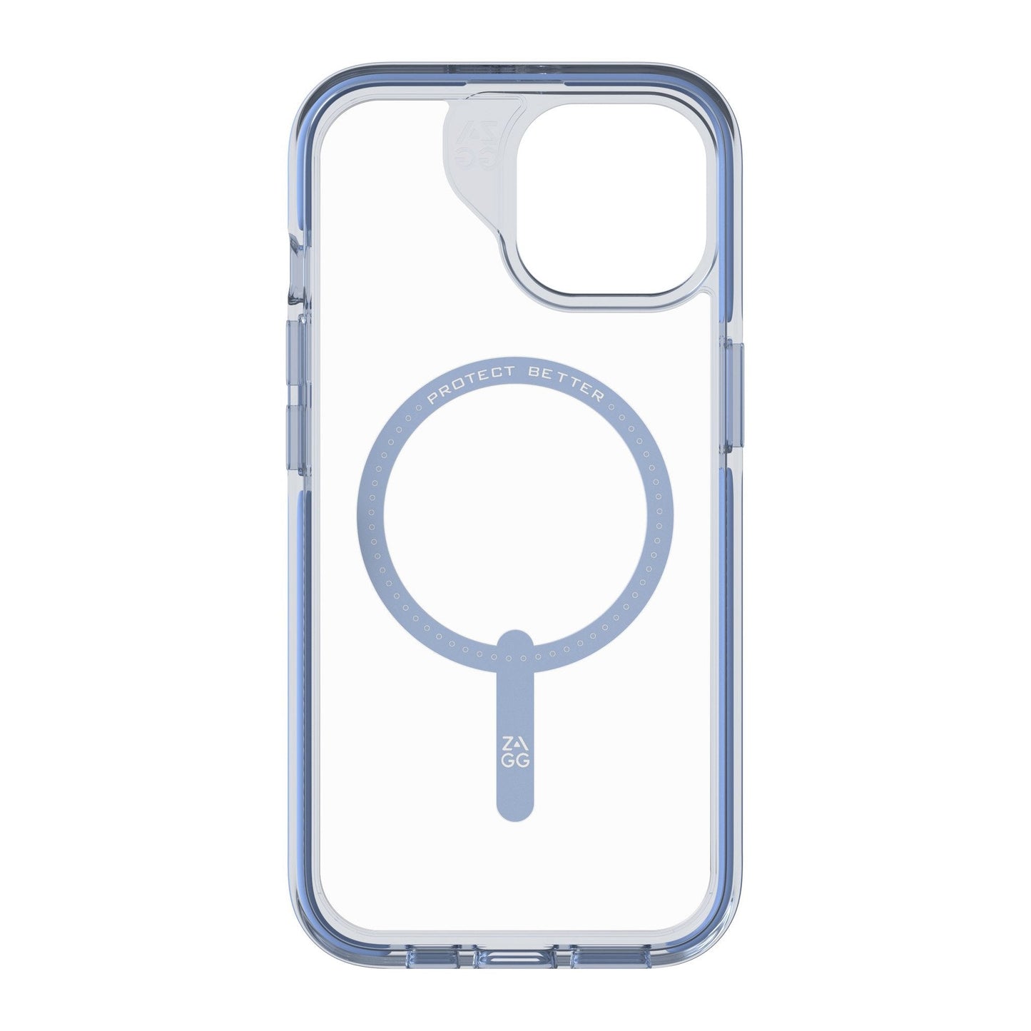 iPhone 15/14/13 ZAGG/GEAR4 Graphene Santa Cruz Snap Case - Blue